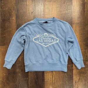 Girls Blue Las Vegas Sweatshirt